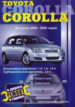 TOYOTA COROLLA 2000-2006  / 