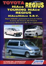 TOYOTA HIACE REGIUS / TOURING HIACE / HIACE S.B.V. / REGIUS 1995-2006  /    